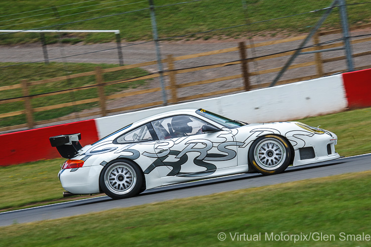 This Porsche 996 GT3 RS Cup car was the Carrera Cup press launch car