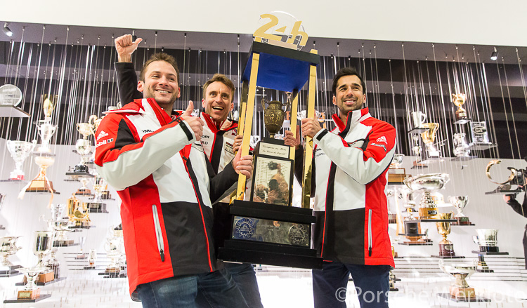 Nick Tandy, Timo Bernhard and Neel Jani