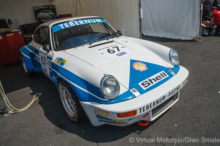 #67 Porsche 911 Carrera RSR 3.0 (1975) driven by Michael Roock and Uwe Alzen