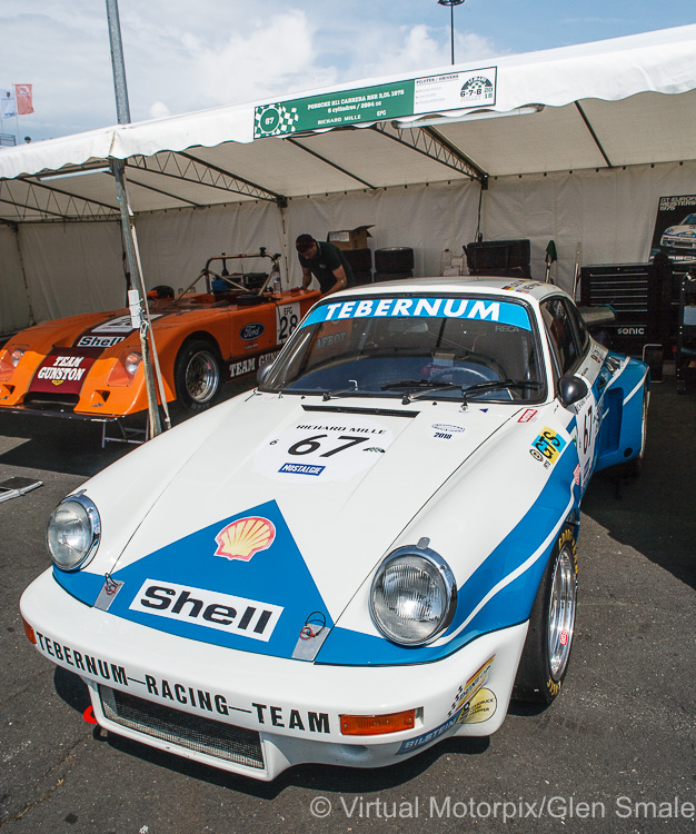 #67 Porsche 911 Carrera RSR 3.0 (1975) driven by Michael Roock and Uwe Alzen