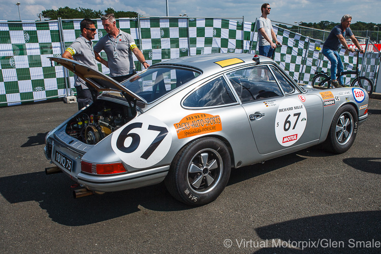 #67 1968 Porsche 911 T/R was driven by Claudia Hürtgen, Arndt Ellinghorst and Helmut Hutter