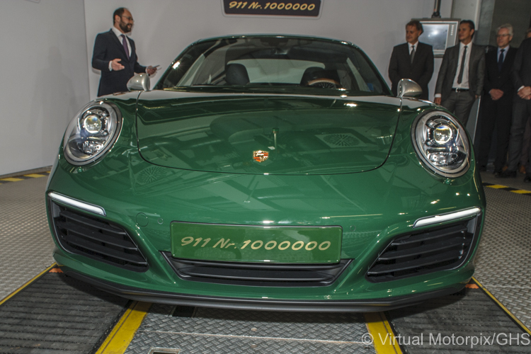 One-millionth Porsche 911