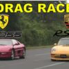 Ferrari F355 vs Porsche 911 Carrera 993 RS 3.8 Drag Race