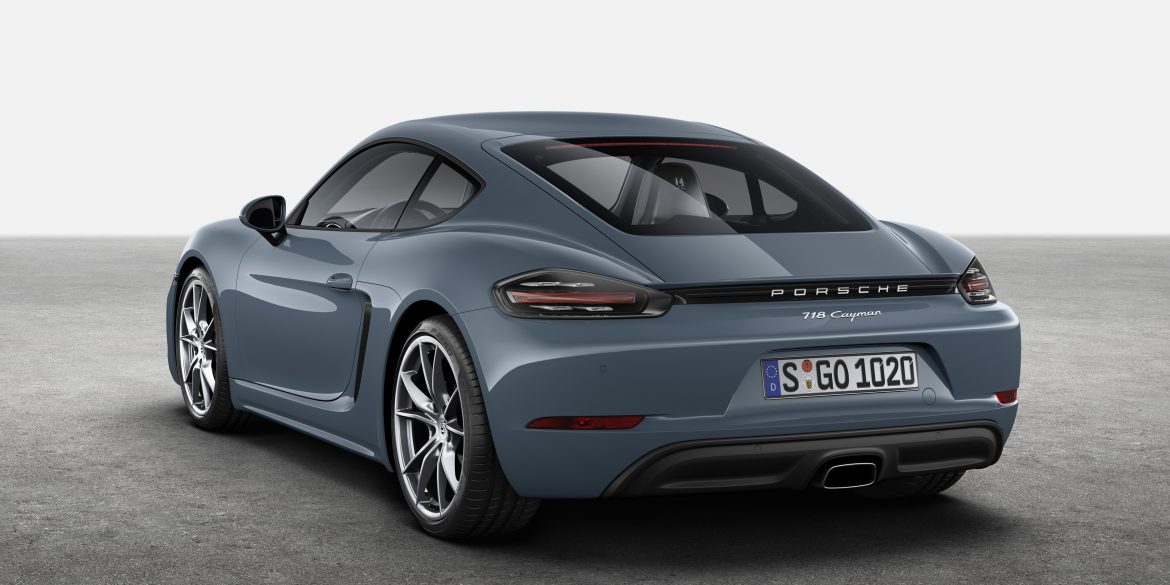 Porsche 718 Cayman (2018) – Specifications