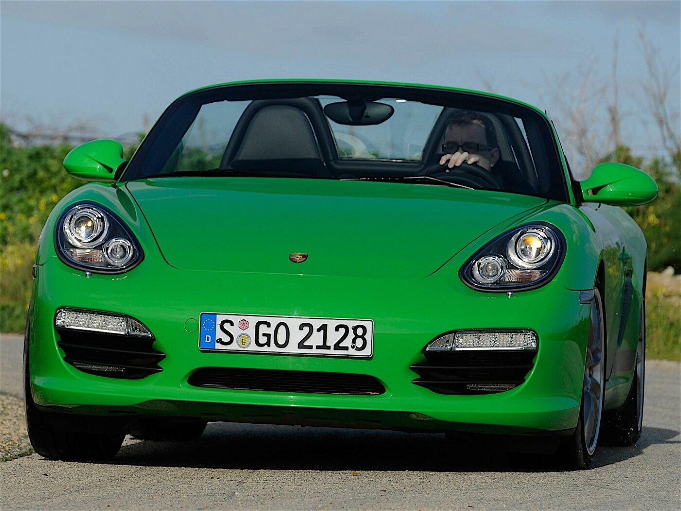 Porsche Boxster S Side View