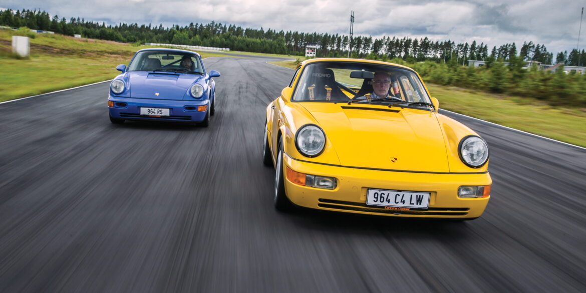 Porsche 964 Carrera RS vs 964 Carrera 4 Lightweight