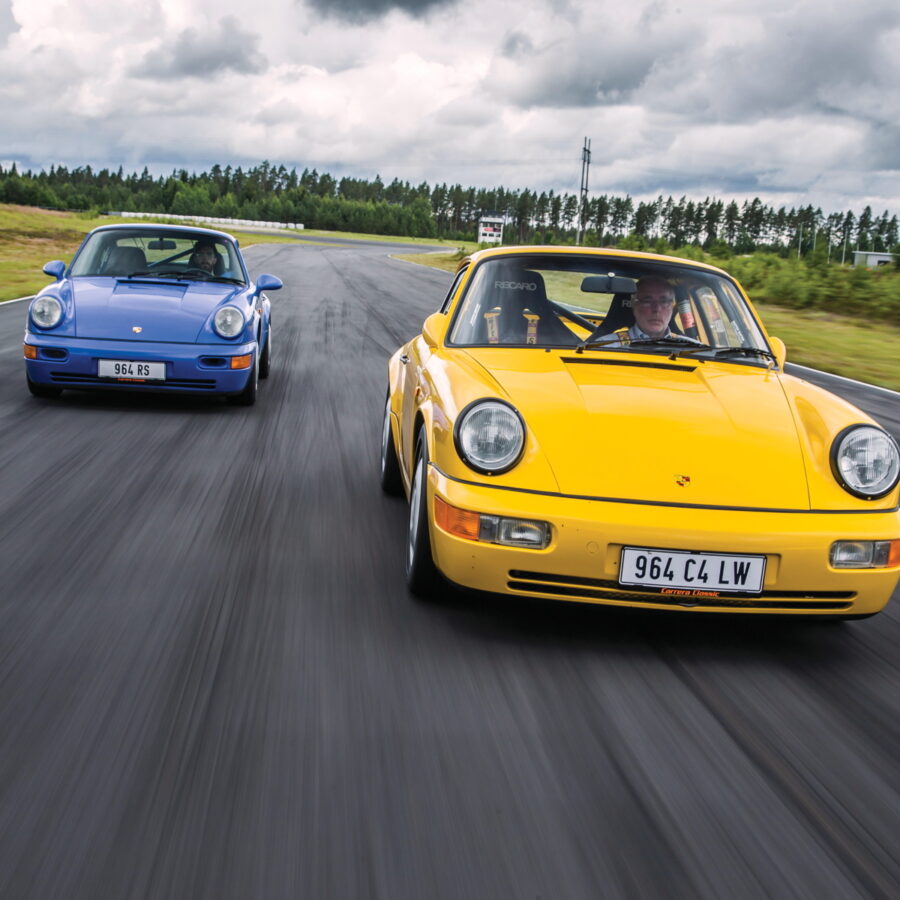 Porsche 964 Carrera RS vs 964 Carrera 4 Lightweight