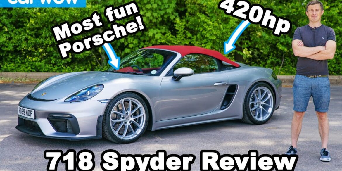 Porsche Boxster Spyder review - see why it’s the most fun Porsche EVER!