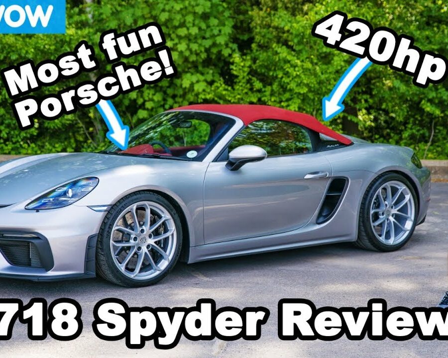 Porsche Boxster Spyder review - see why it’s the most fun Porsche EVER!