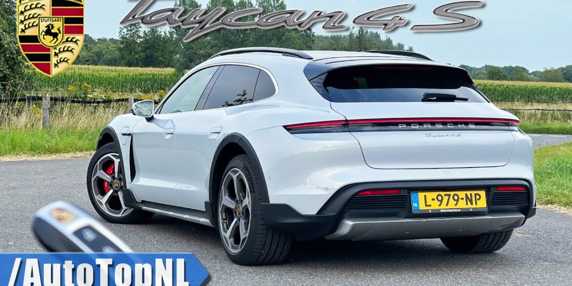 Porsche Taycan 4S Cross Turismo Autobahn Run