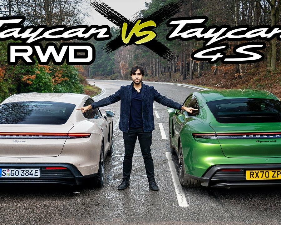 Porsche Taycan RWD vs Taycan 4S