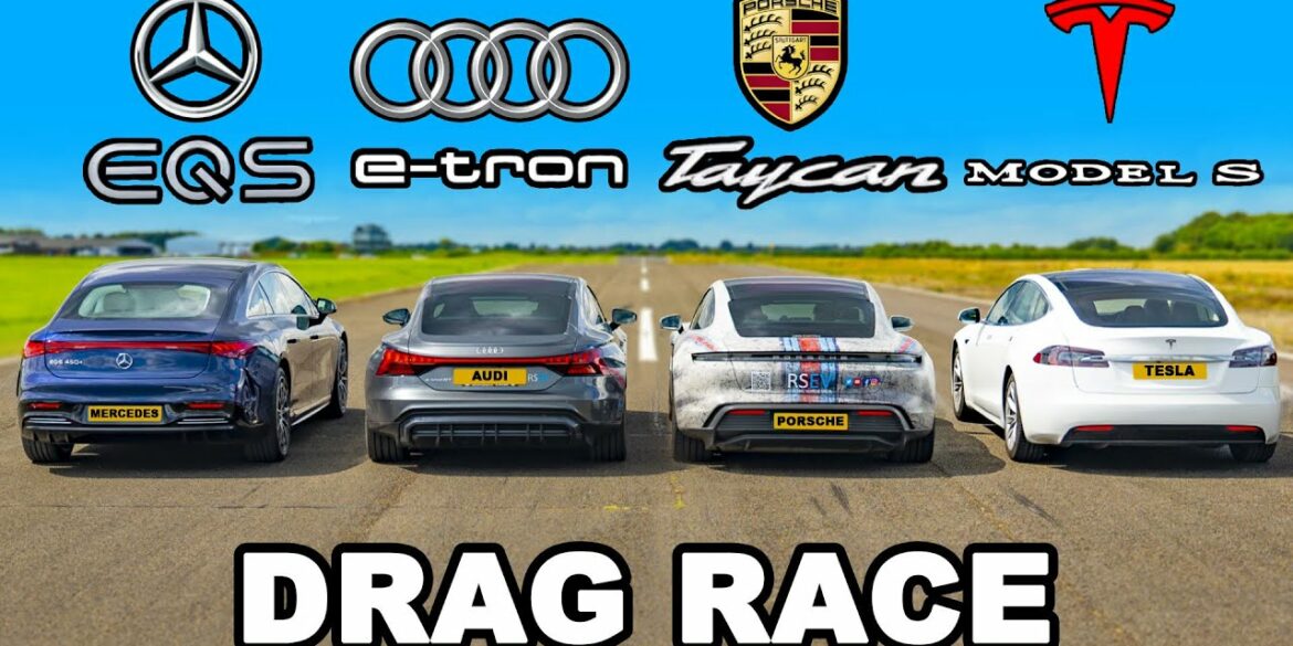 Ultimate Electric Car Drag Race