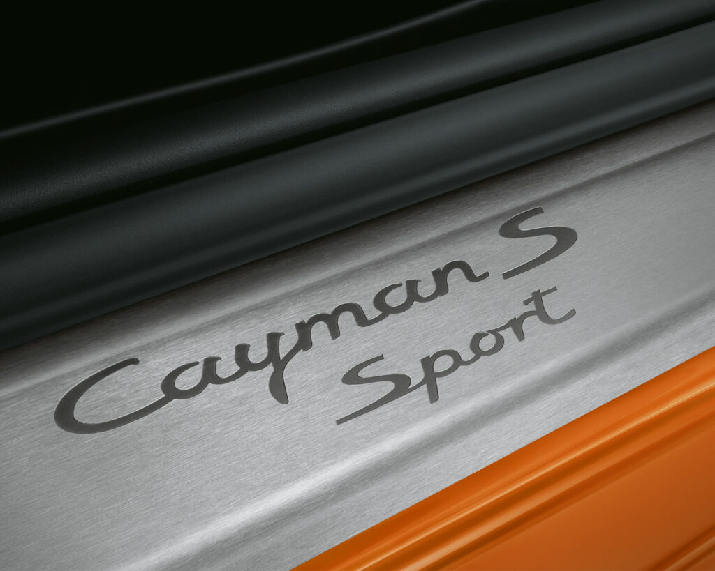 Cayman S Sport Interior