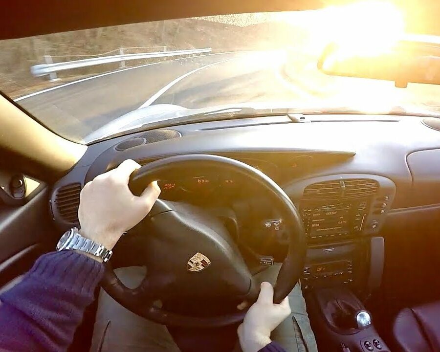 Great POV Drive in a Porsche 911 996 Carrera 4