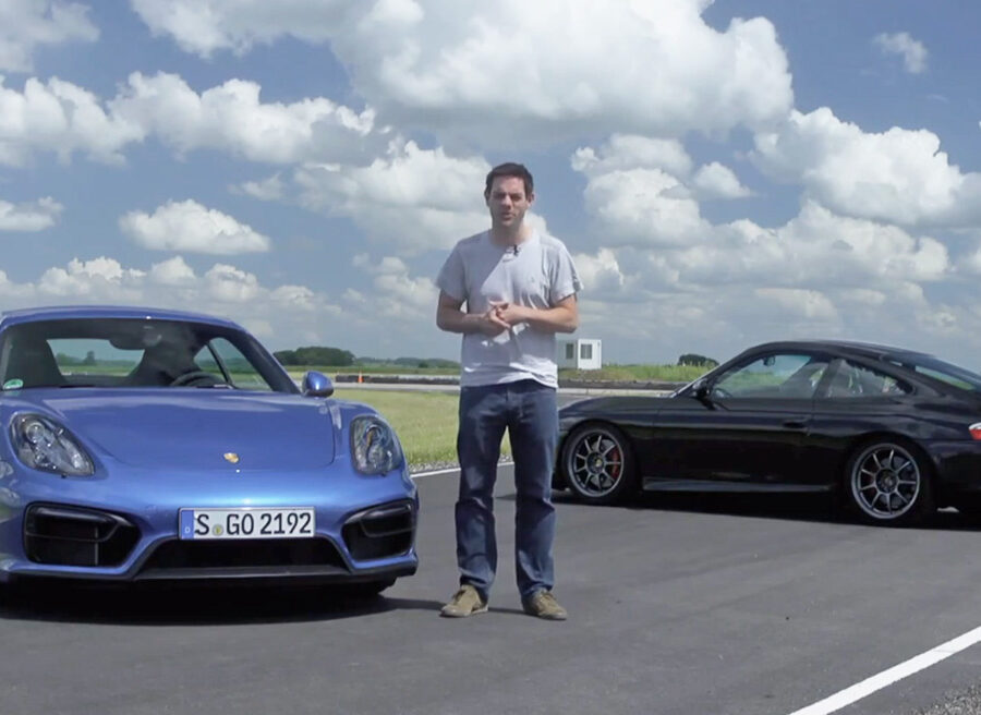 Porsche 911 996 GT3 vs Cayman GTS Track Battle