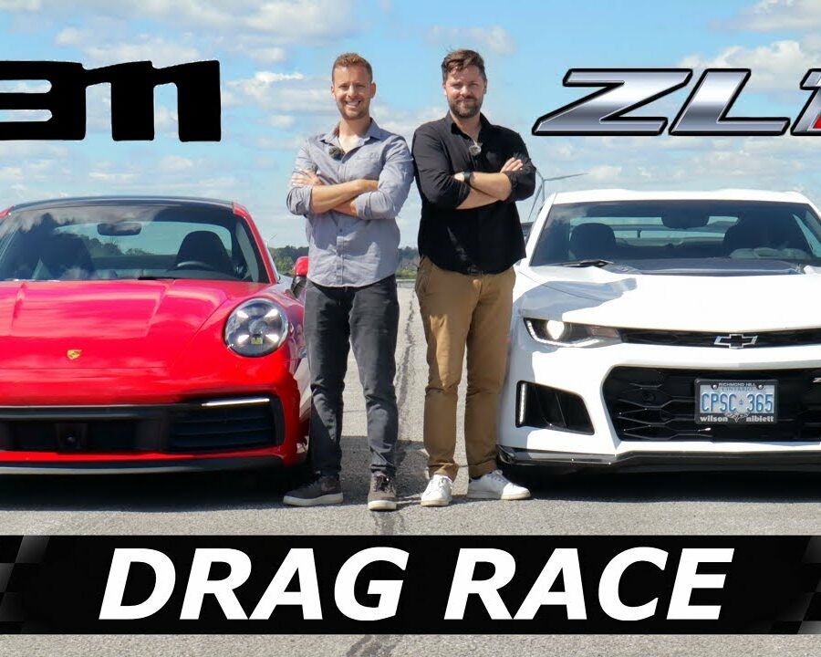 992 Porsche Carrera S vs Camaro ZL1 Drag Race