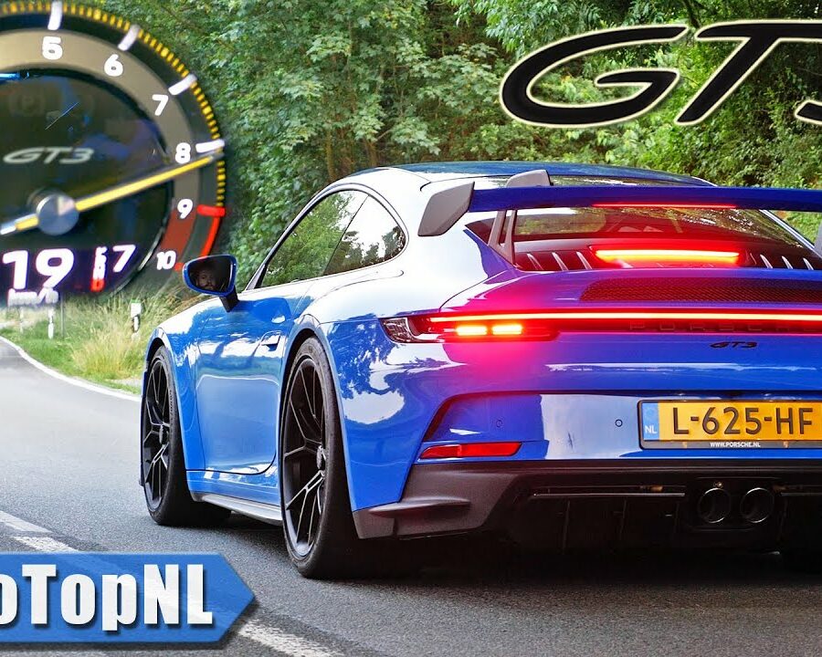 PORSCHE 911 GT3 992 0-319KMH *INSANE* SOUND by AutoTopNL