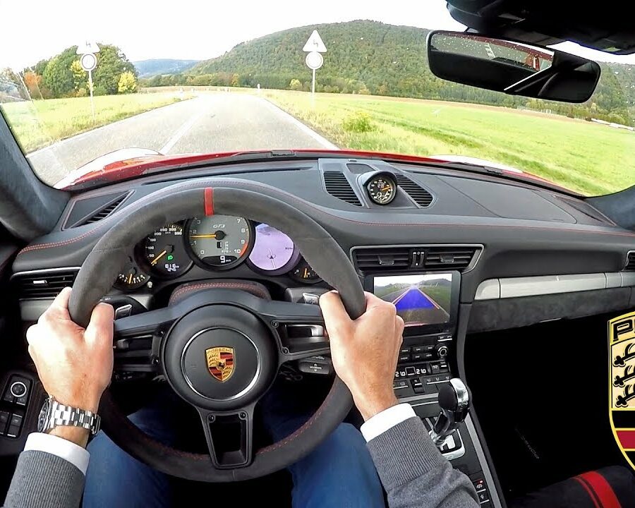 POV Porsche 911 GT3 (991.2) ONBOARD EXHAUST SOUNDS!