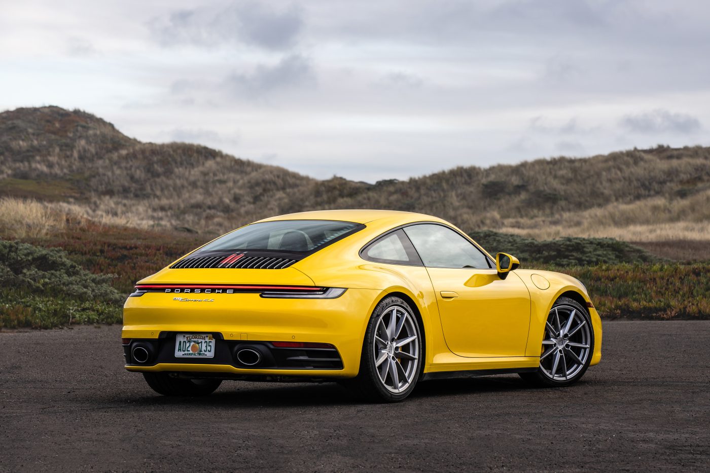 Porsche 911 Carrera 4s Cabriolet Yellow