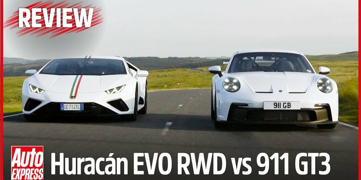 Porsche 911 GT3 vs Lamborghini Huracán EVO RWD