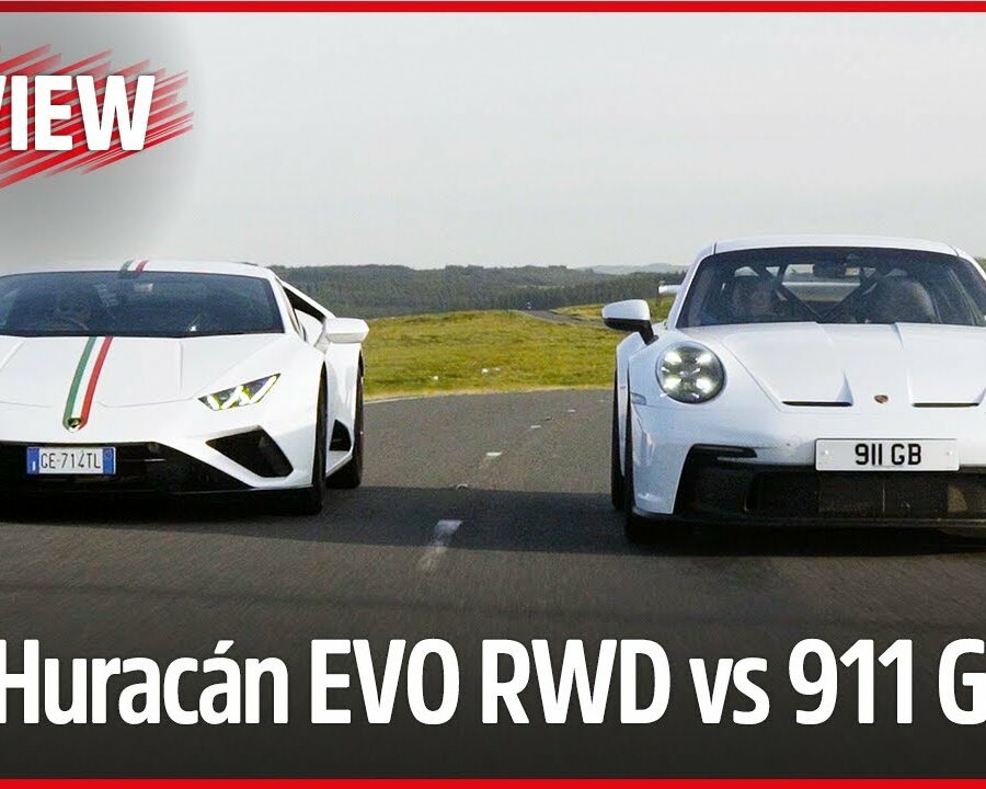 Porsche 911 GT3 vs Lamborghini Huracán EVO RWD