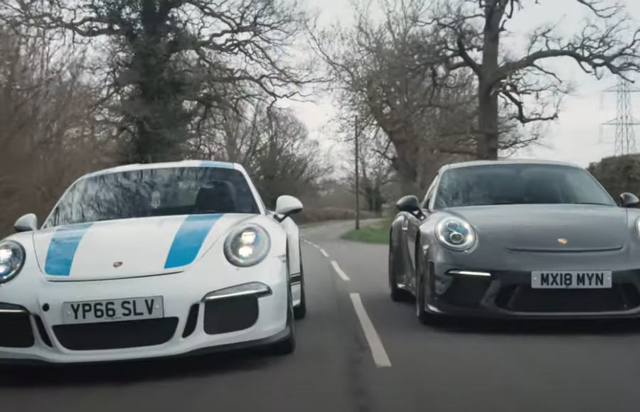 Porsche 911 R vs 911 GT3 Touring