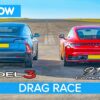 Tesla Model 3 P v Porsche 911 - DRAG RACE *shock result*