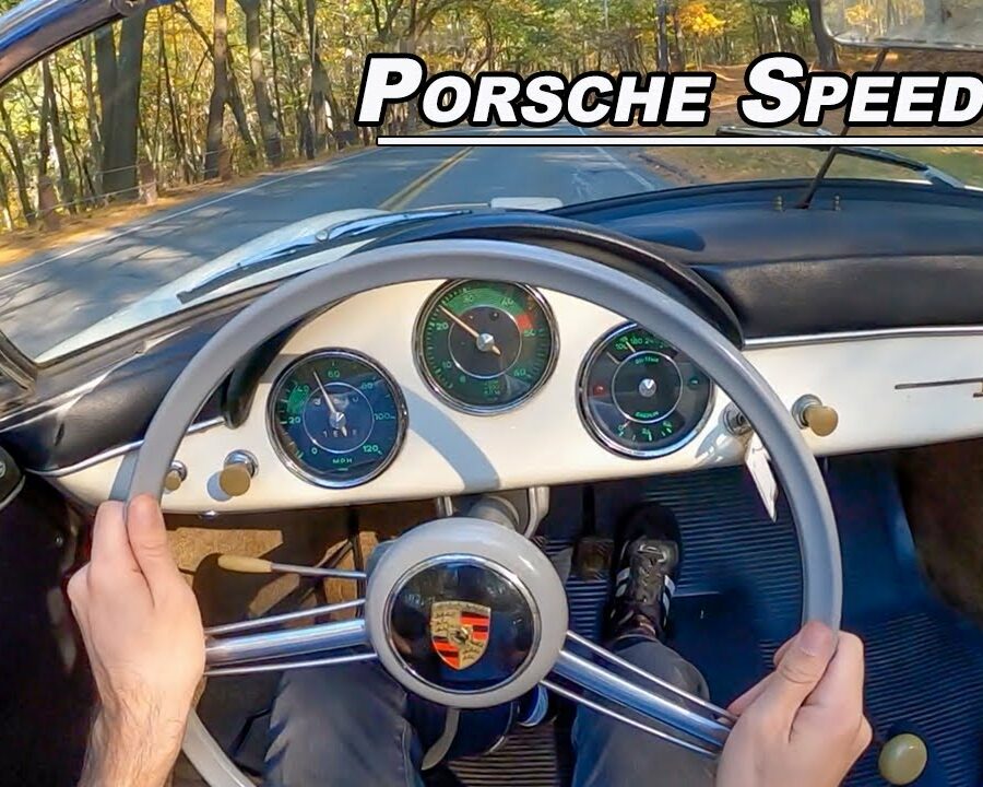 Original 37k Mile 1956 Porsche 356A Speedster POV Drive