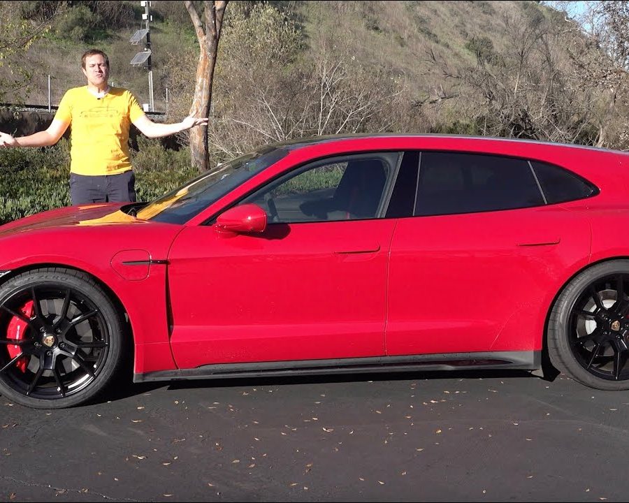 The 2022 Porsche Taycan GTS Sport Turismo Is a Very Cool Wagon