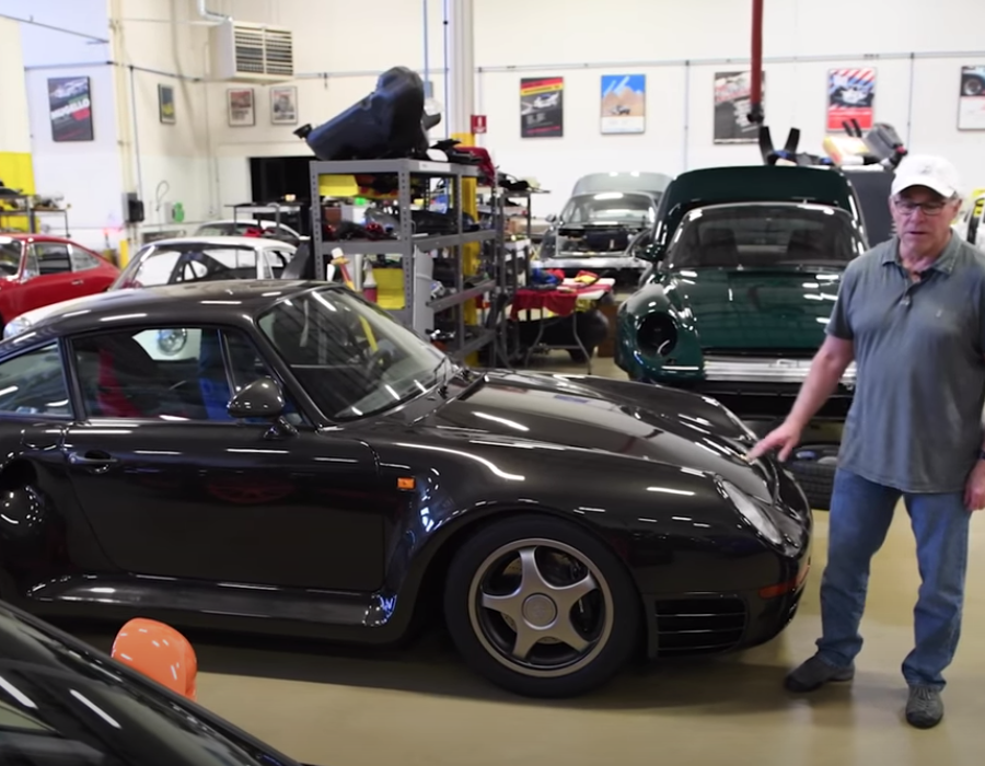 Porsche 959 Reimagined tour with Bruce Canepa