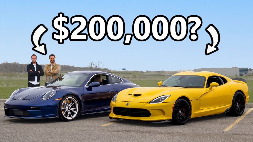 2022 Porsche 911 GT3 Touring vs 2014 Dodge Viper GTS