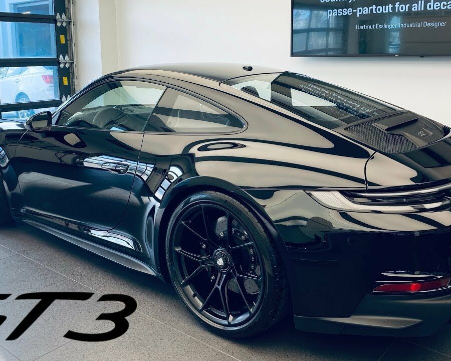 2022 Black Porsche 911 GT3 Touring