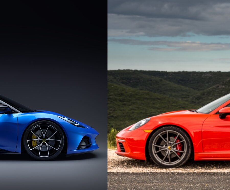 2023 Lotus Emira VS 2022 Porsche 718 Cayman S