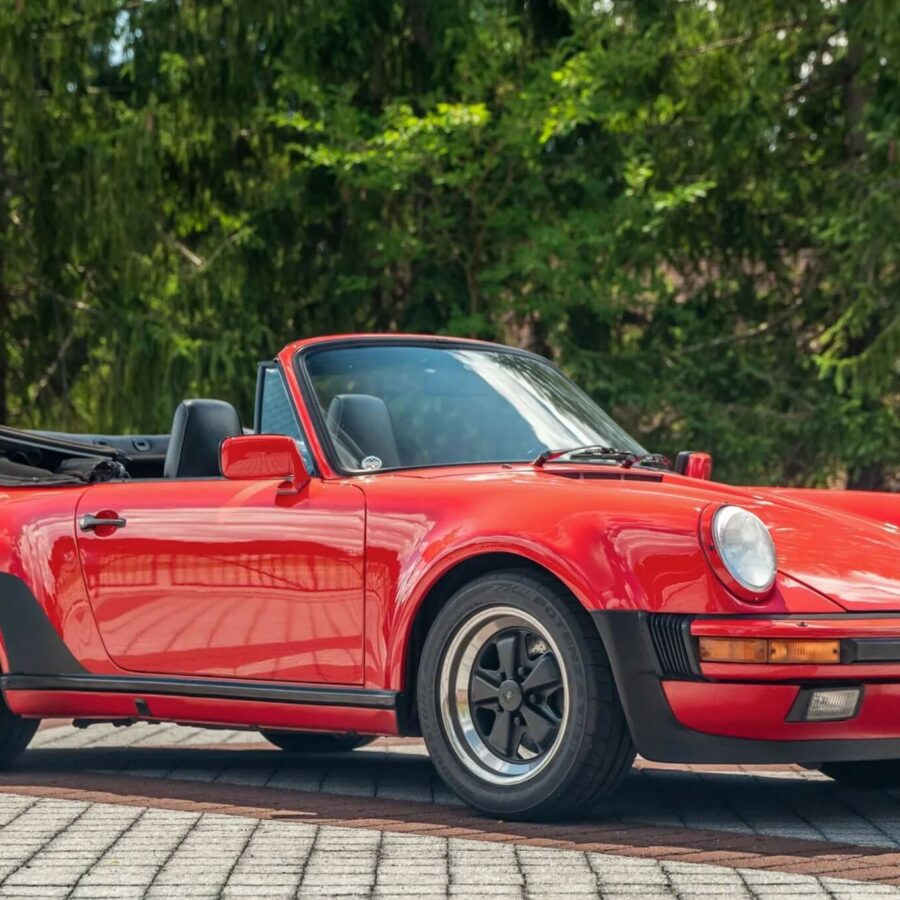 Well-Documented 1987 Porsche 911 Turbo Cabriolet Available For Auction