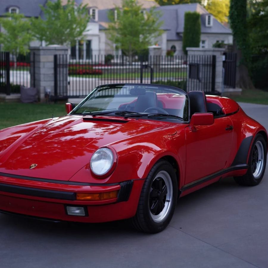 1989 Porsche 911 Speedster In Paint-To-Sample Ferrari Rosso Chiaro Now For Sale!