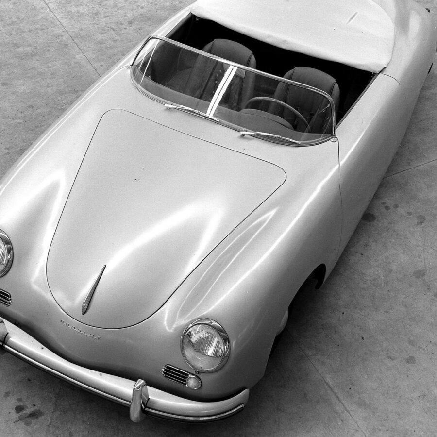 1954 356 Speedster, one of the first off the production line bound for America