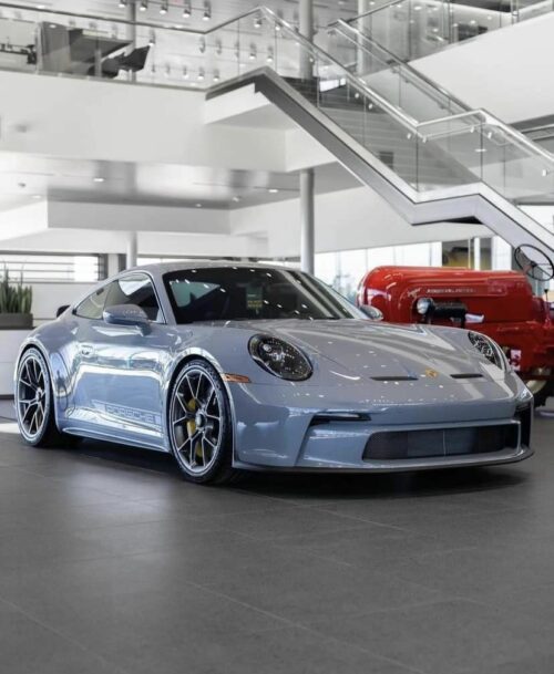 Check Out This Stunning Arctic Grey 992 GT3 Touring   Arctic Grey 992 GT3 Touring 1 500x609 