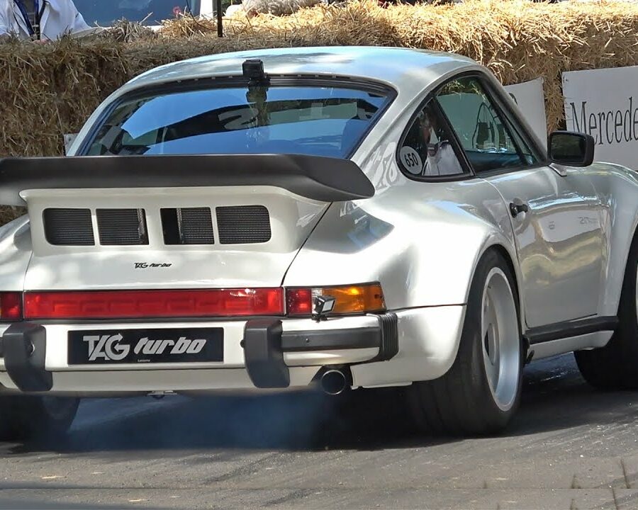 F1-powered, road-legal Porsche 930 TAG Turbo by Lanzante