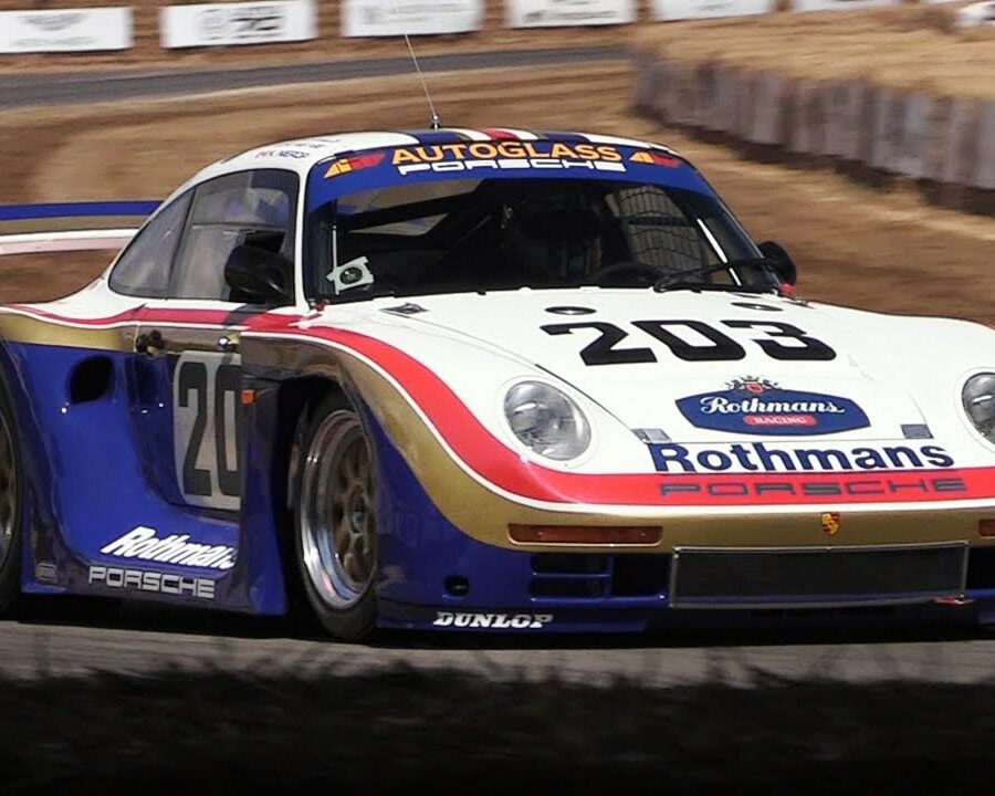 1986 Porsche 961 Caught In Action