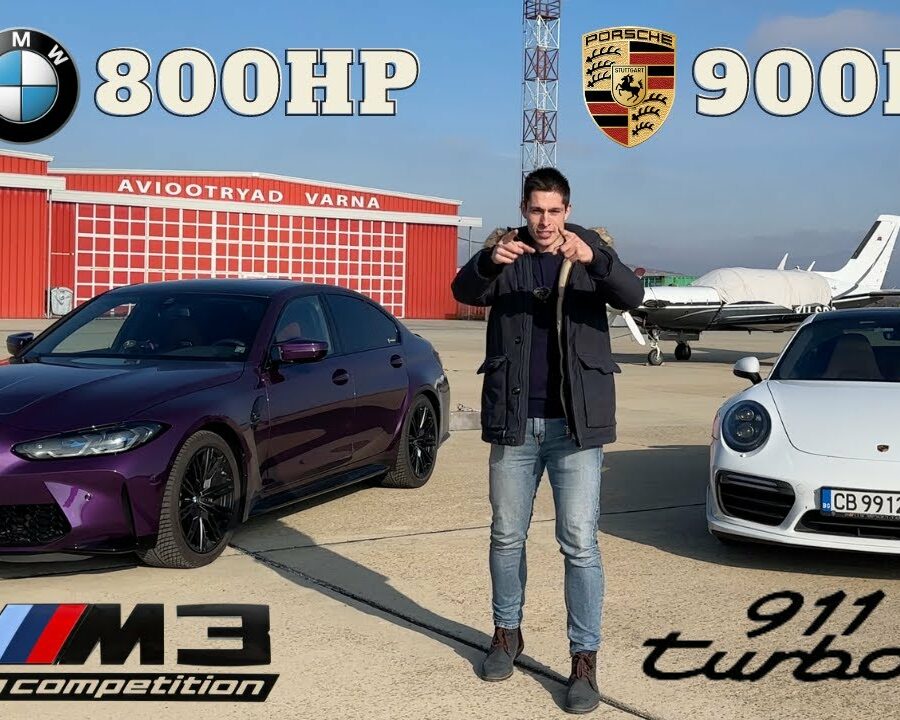 Porsche 911 Turbo S Obliterates A BMW M3 In A Drag Race