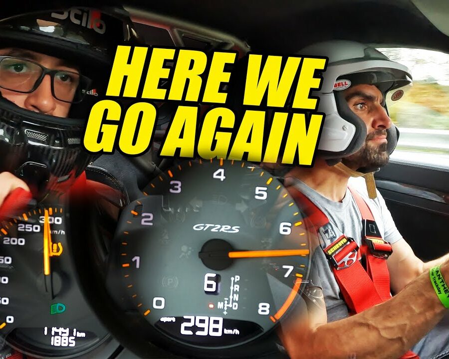 Driving A Porsche GT2 RS MR Around Nürburgring At 300 KPH!