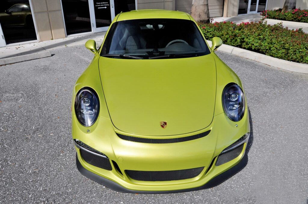 Porsche Of The Day: 2015 Porsche 911 GT3 In Paint-To-Sample Peridot ...