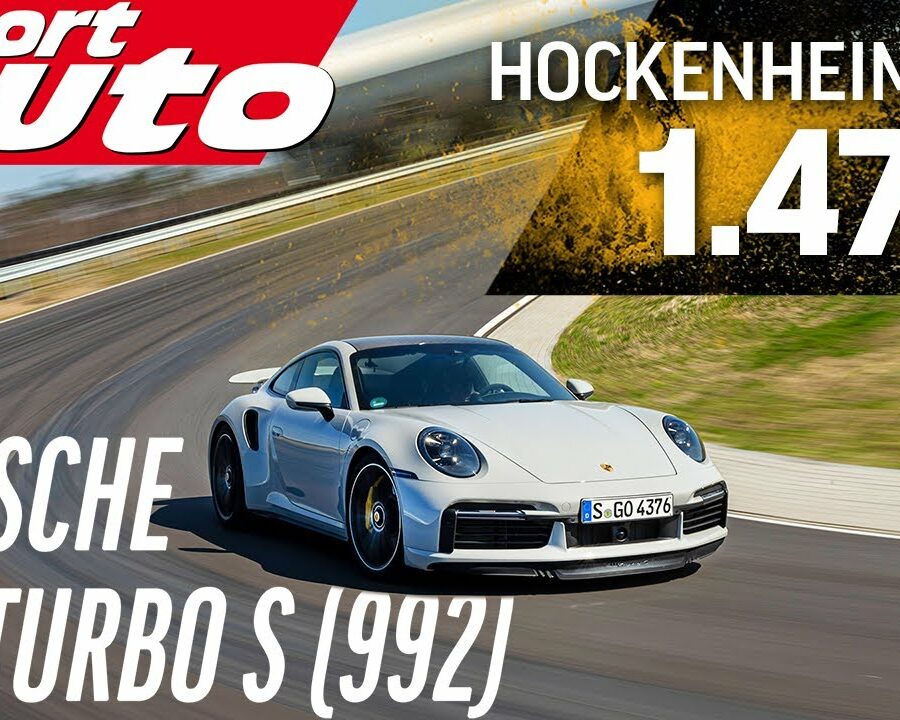 2021 Porsche 911 Turbo S Laps The Hockenheim GP In 1 Minute And 47.8 Seconds!