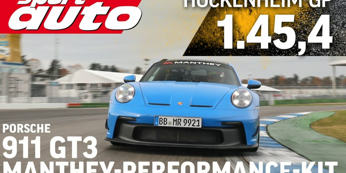 How Fast Can Porsche 911 GT3 With Manthey-Performance-Kit Lap The Hockenheim-GP?