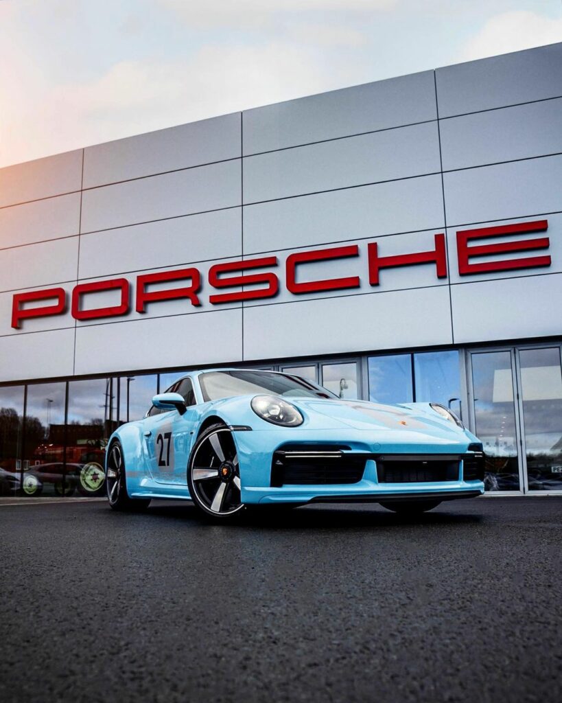 Porsche Of The Day: 2023 Porsche 911 Sport Classic In PTS 914Olympblue