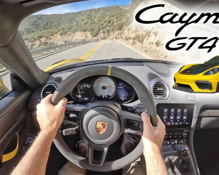 2022 Porsche 718 Cayman GT4 RS POV Drive Review