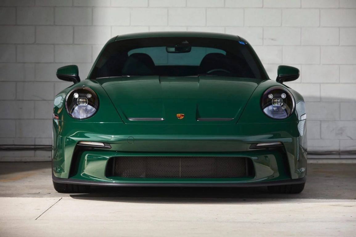 FOR SALE: 2022 Porsche 911 GT3 Touring In PTS British Racing Green