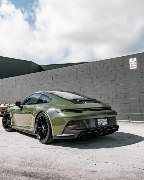 Porsche Of The Day: Nato Olive Porsche 911 (992) GT3 Touring