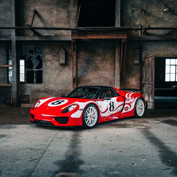 Porsche 918 'Weissach' Spyder Courtesy of RM Sotheby's