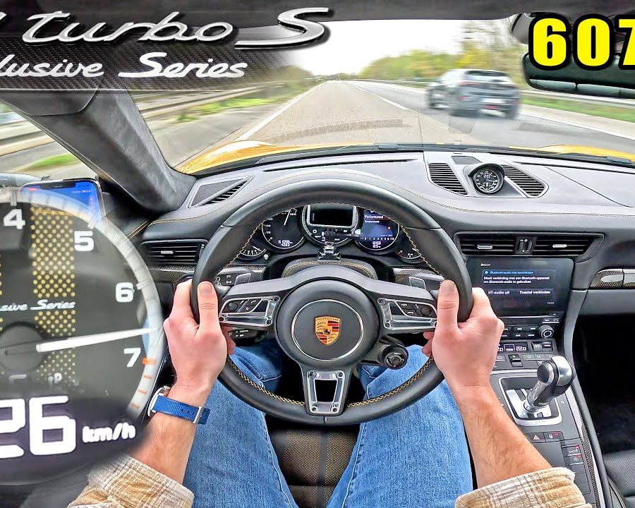 Watch The Porsche 911 Turbo S Exclusive Series Go All Out On Autobahn